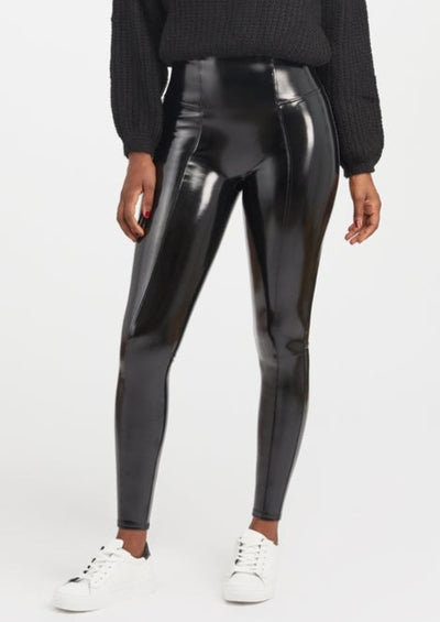 Spanx Faux Patent Leather Leggings - Gabrielle's Biloxi