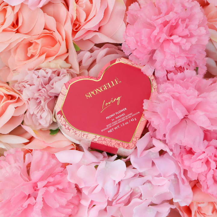 Peony Flower Loving Heart Buffer - Gabrielle's Biloxi