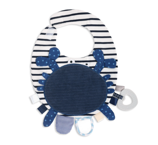 Demdaco Activity Bib - Crab - Gabrielle's Biloxi