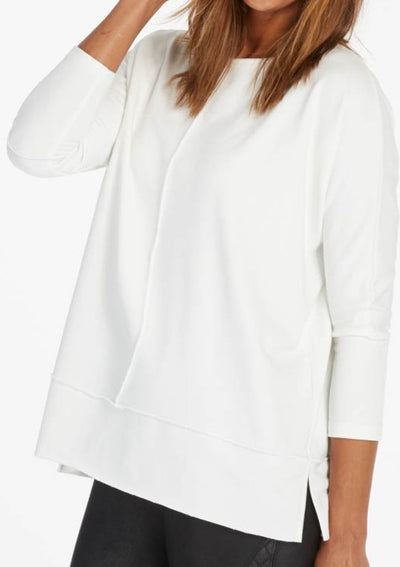 Spanx Perfect Length Top, Dolman 3/4 Sleeve - Powder - Gabrielle's Biloxi
