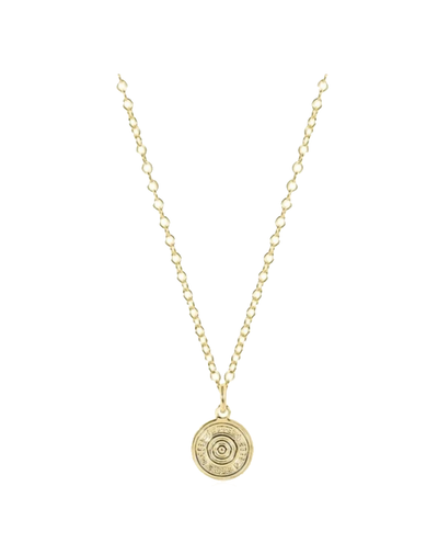 Athena Small Gold Charm Necklace - Gabrielle's Biloxi