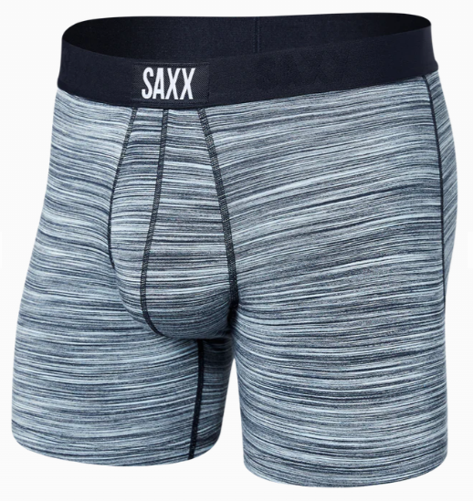 Saxx Vibe Super Soft BB - Spacedye Heather Blue - Gabrielle's Biloxi