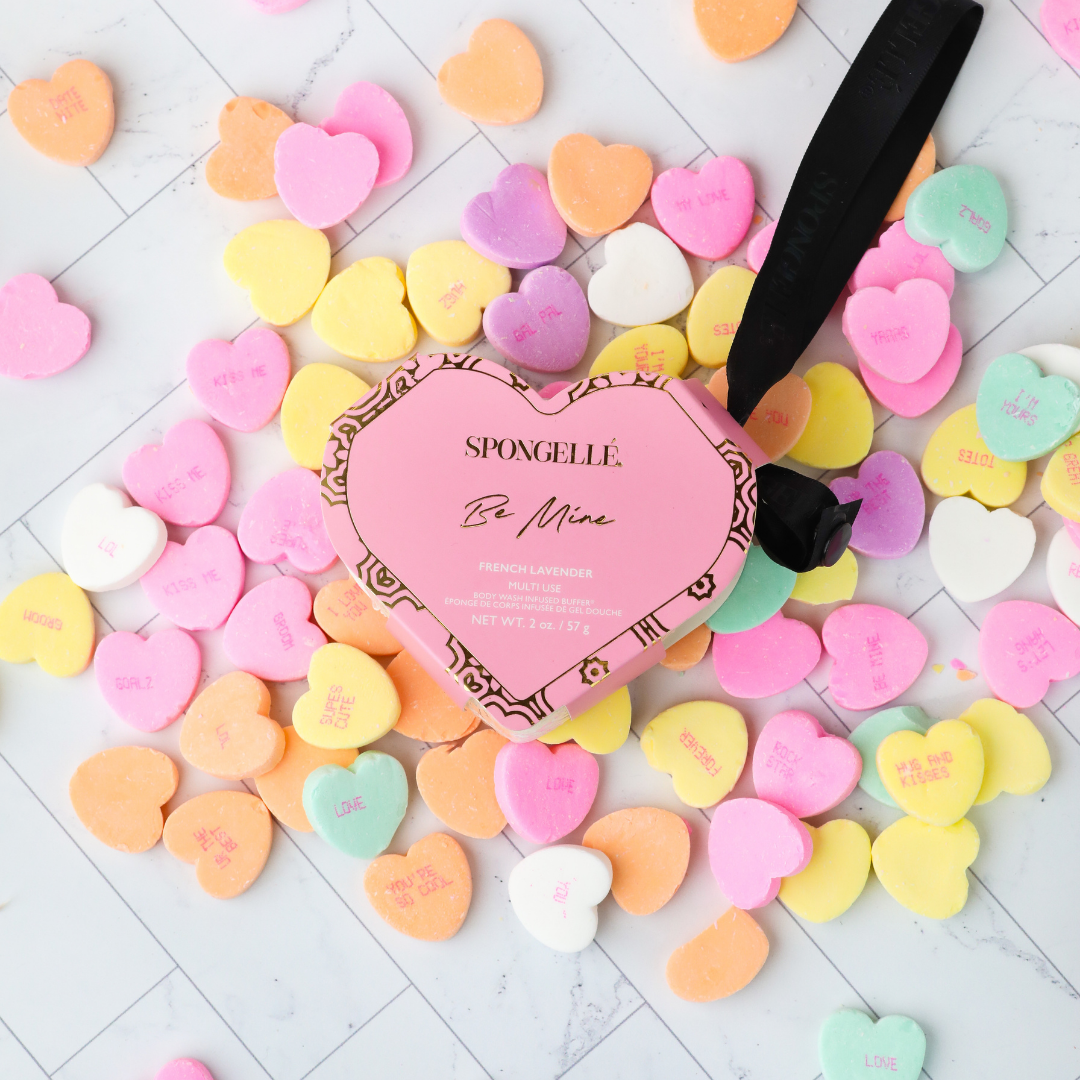Be Mine Heart Buffer | French Lavender - Gabrielle's Biloxi