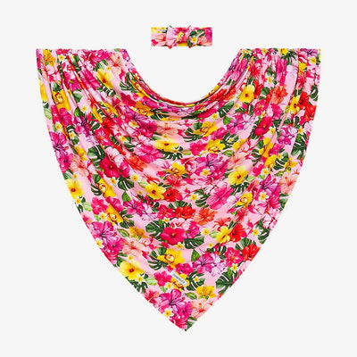 Posh Peanut Malana Infant Swaddle and Headwrap Set - Gabrielle's Biloxi