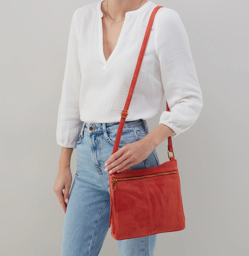 Hobo Cambel Crossbody Chili - Gabrielle's Biloxi
