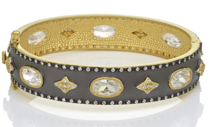 Freida Rothman Signature Wide Hinge Bangle - Gabrielle's Biloxi