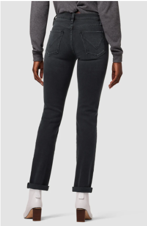 Hudson Nico Mid-Rise Straight Ankle with Roll - Gabrielle's Biloxi