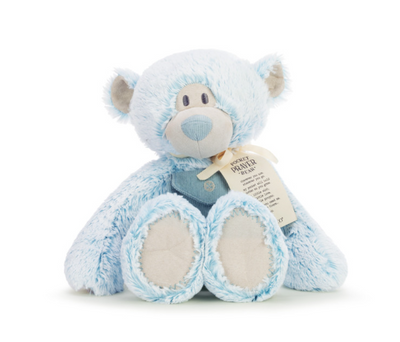 Demdaco Pocket Prayer Bear - Blue - Gabrielle's Biloxi