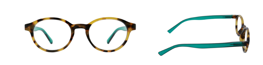 Peepers Apollo - Tokyo Tortoise / Teal - Gabrielle's Biloxi