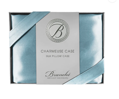 Blue Charmeuse Case Queen/Standard - Gabrielle's Biloxi
