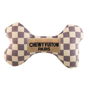 Checker Chewy Vuiton Bone Toy - Gabrielle's Biloxi