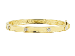 Freida Rothman Radiance Hinge Bangle - Gabrielle's Biloxi