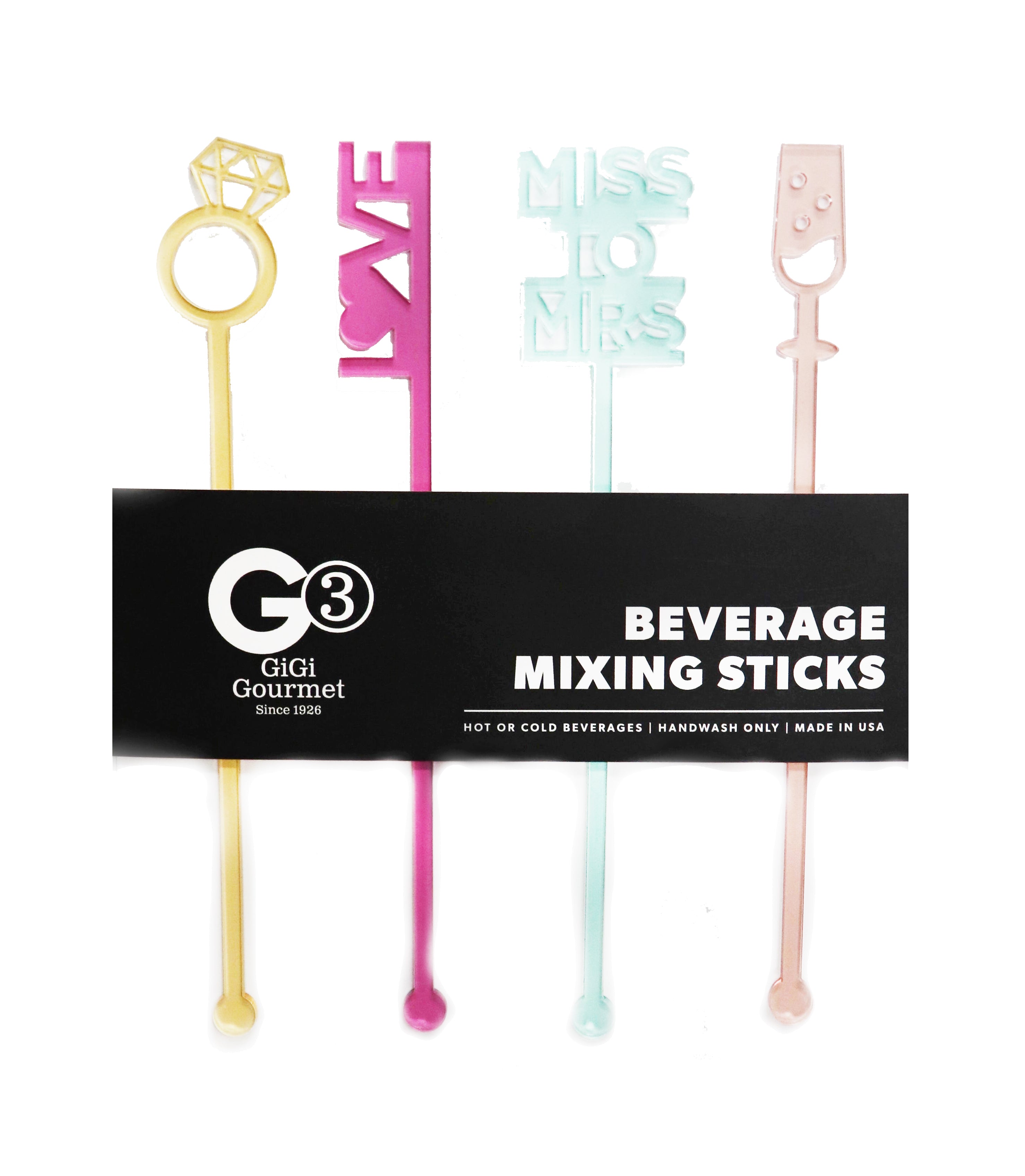 G3 Bridal Shower Drink Stirrers - Gabrielle's Biloxi