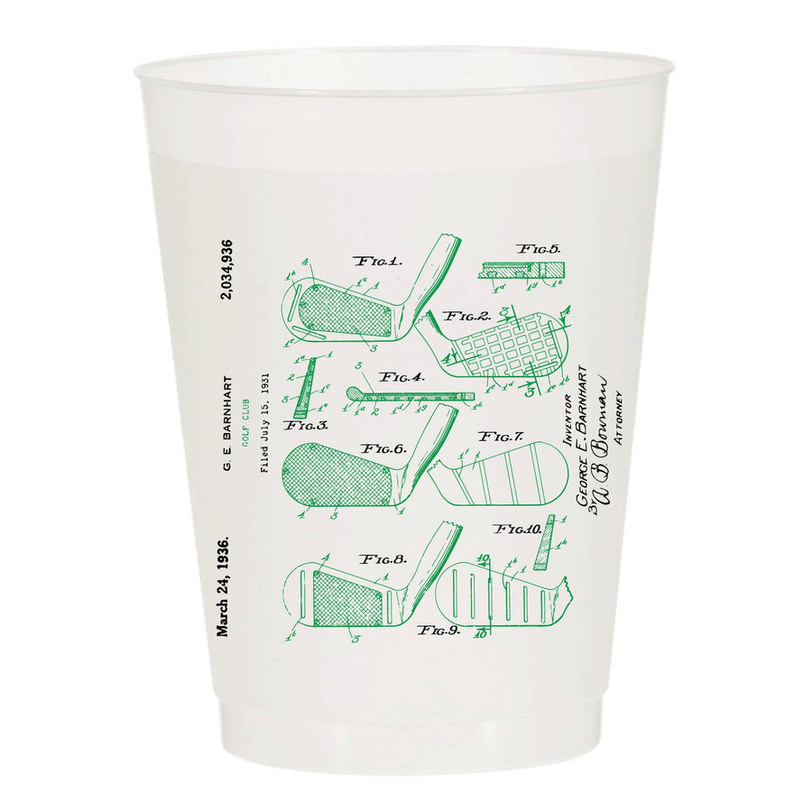 Golf Clubs Masters Frosted Cups - Masters - Gabrielle's Biloxi
