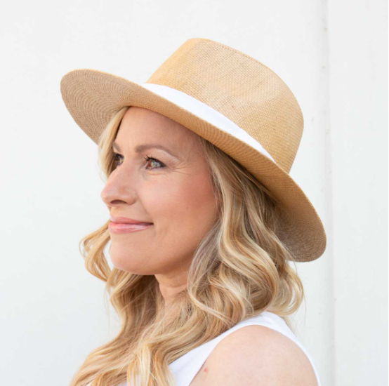 Panama Wide Brim Fedora - Gabrielle's Biloxi