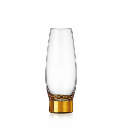 Column Flute Glass - Gold - Gabrielle's Biloxi