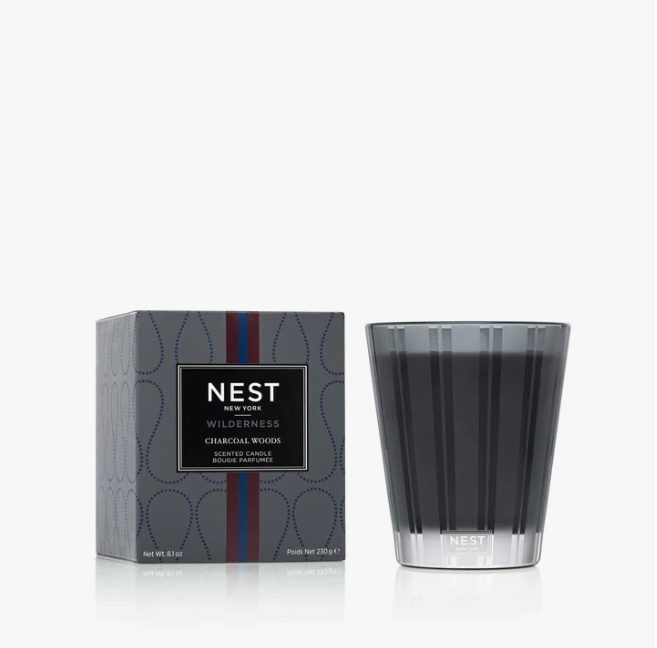 Nest Classic Candle (8.1oz) - Charcoal Woods - Gabrielle&