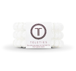 Teleties - Large in Coconut White - Gabrielle's Biloxi