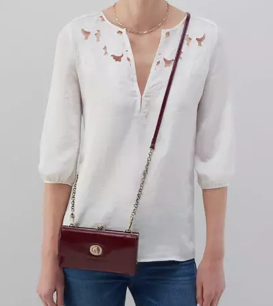 Hobo Mila Wallet XBody Merlot - Gabrielle's Biloxi