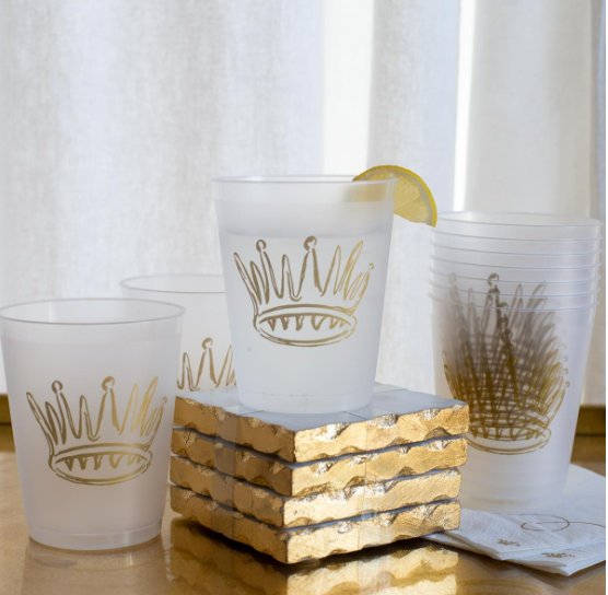 La Couronne Party Cups (Set of 10) - Gabrielle's Biloxi