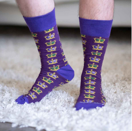 Men's King Crown Socks - Gabrielle's Biloxi