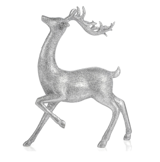 Silver Sparkle Deer - Gabrielle's Biloxi
