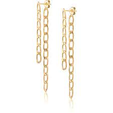 Figaro Double Chain Earrings - Gabrielle's Biloxi