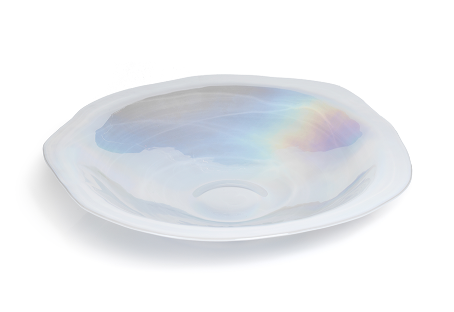 Luster Alabaster Wave Bowl - Gabrielle's Biloxi