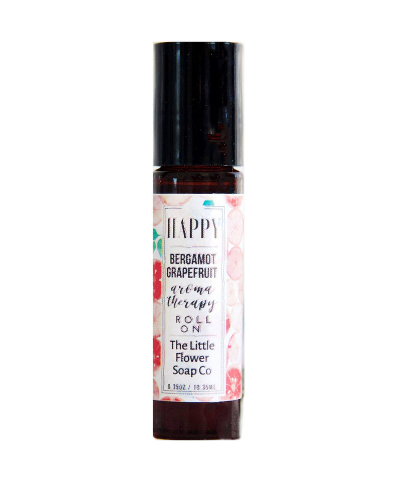 Bergamot Grapefruit Essential Oil Roll-on Aromatherapy - Gabrielle&