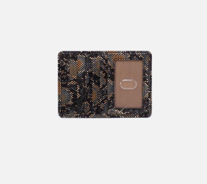 Sand Shimmer Euro Slide Card Case - HOBO