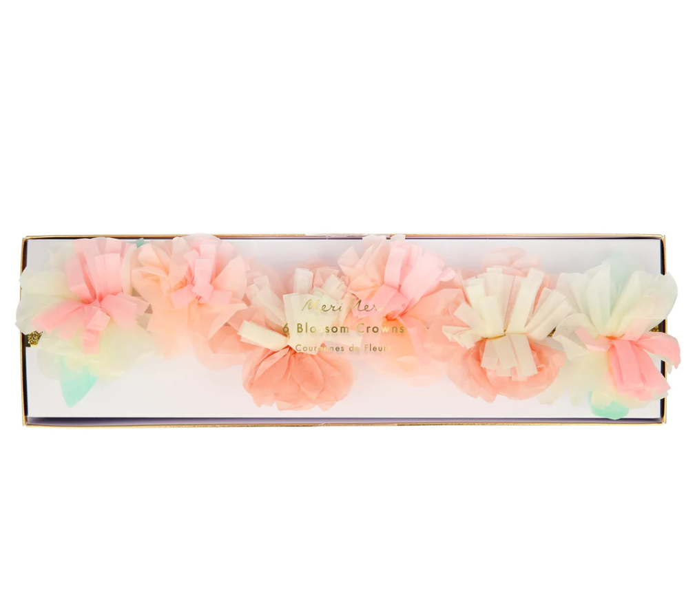Meri Meri Pink Blossom Crowns - Gabrielle's Biloxi