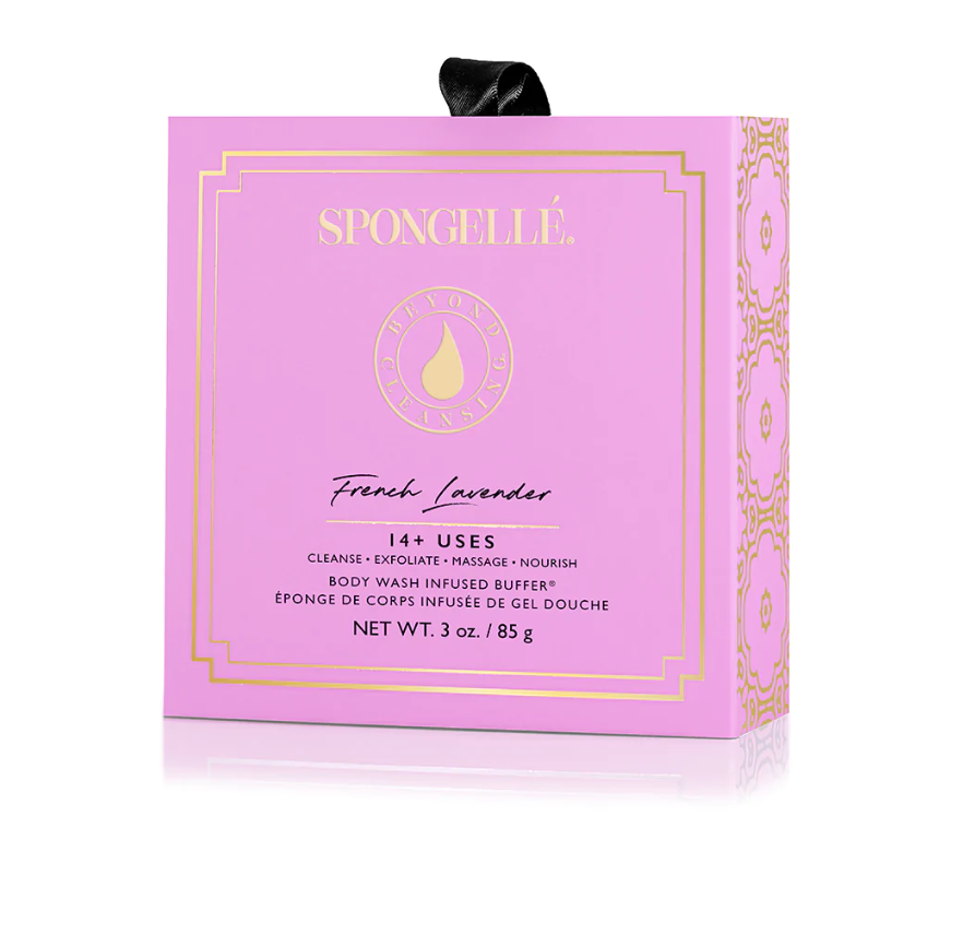 Spongelle Boxed Flower - French Lavendar - Gabrielle's Biloxi
