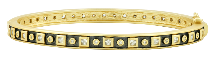 Freida Rothman Geometric Stacking Bangle - Gabrielle's Biloxi