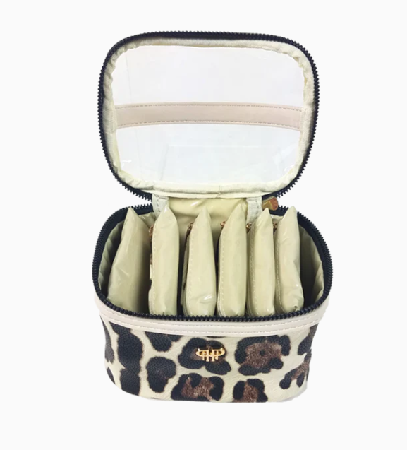 Pursen Getaway Jewelry Case Cream Leopard - Gabrielle's Biloxi
