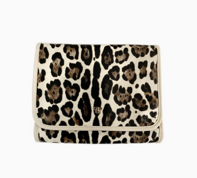 Pursen Getaway Toiletry Case Cream Leopard - Gabrielle's Biloxi
