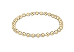 ENewton Classic Grateful Pattern 4mm Bead Bracelet - Mixed Metal - Gabrielle's Biloxi