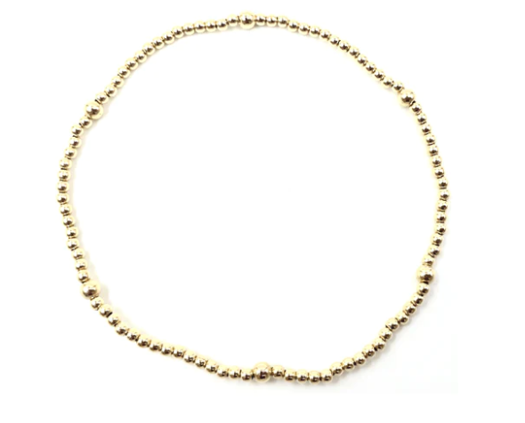 Erin Gray 14K Gold Filled Karma Mini Stretch Bracelet - Gabrielle's Biloxi