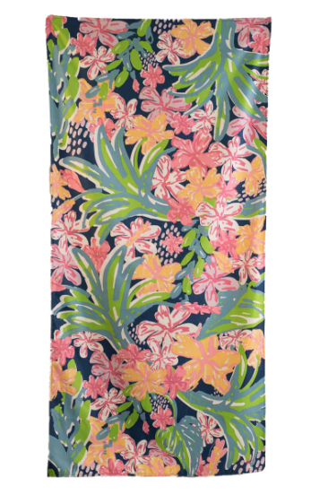 Grenada Beach Towel Royal / Multi - Gabrielle's Biloxi