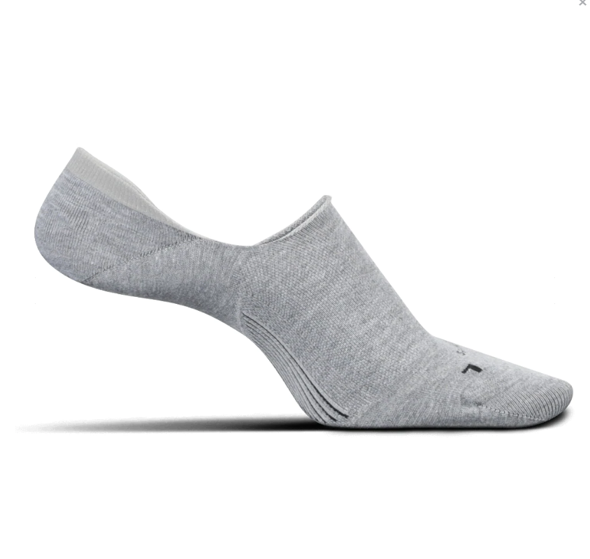 Feetures LW No Show Light Gray - Gabrielle's Biloxi