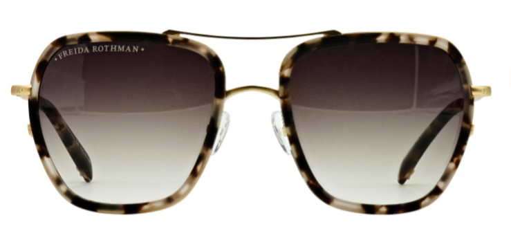 Freida Rothman Breckenridge Squared Aviator Sunglasses - Gabrielle's Biloxi