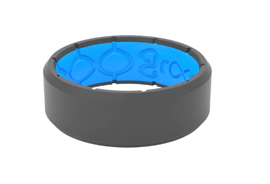 Groove Ring Edge Deep Stone Grey - Gabrielle's Biloxi