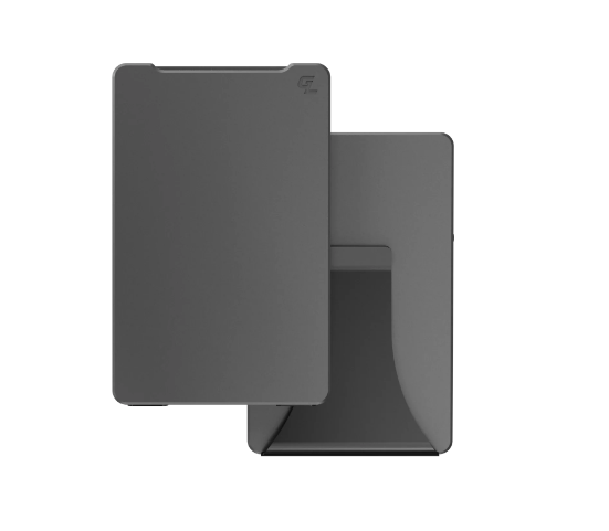 Groove Wallet - Gun Metal - Money Clip - Gabrielle's Biloxi