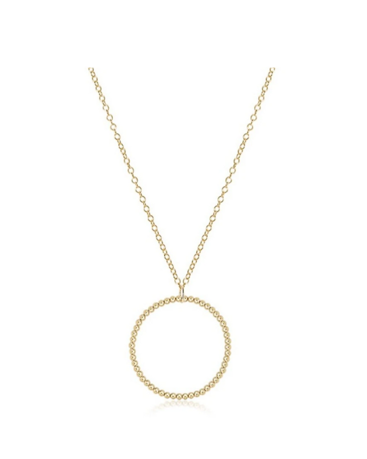 ENewton 31" Halo Charm Necklace Gold - Gabrielle's Biloxi