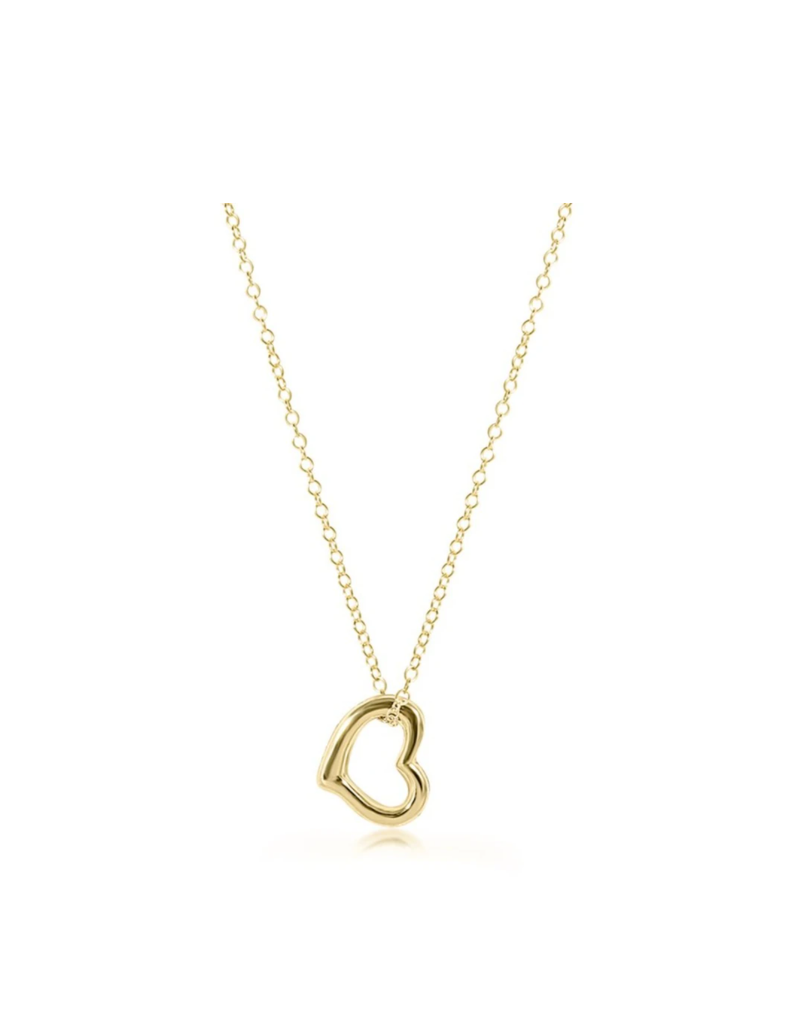 ENewton 16" Love Gold Charm Necklace - Gabrielle&