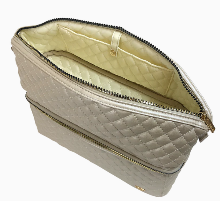 Pursen Stylist Travel Bag Pearl Quilted - Gabrielle's Biloxi