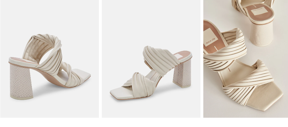 Dolce Vita Pilton Heel - Ivory - Gabrielle's Biloxi