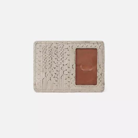 Hobo Euro Slide Card Case - Gold Filigree Exotic - Gabrielle's Biloxi