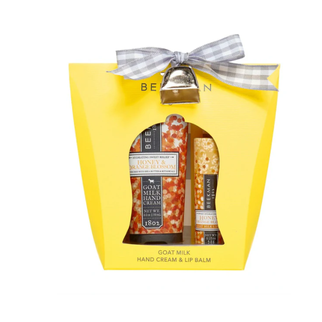 Beekman's Honey & Orange Blossom Hand Cream & Lip Balm Set - Gabrielle's Biloxi