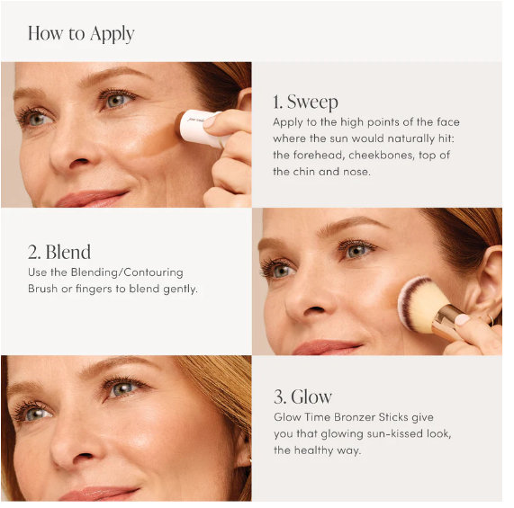 Jane Iredale Glow Time Bronzer Stick - Gabrielle's Biloxi
