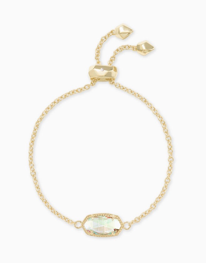 Kendra Scott Elaina Bracelet Gold in Dichroic Glass - Gabrielle&